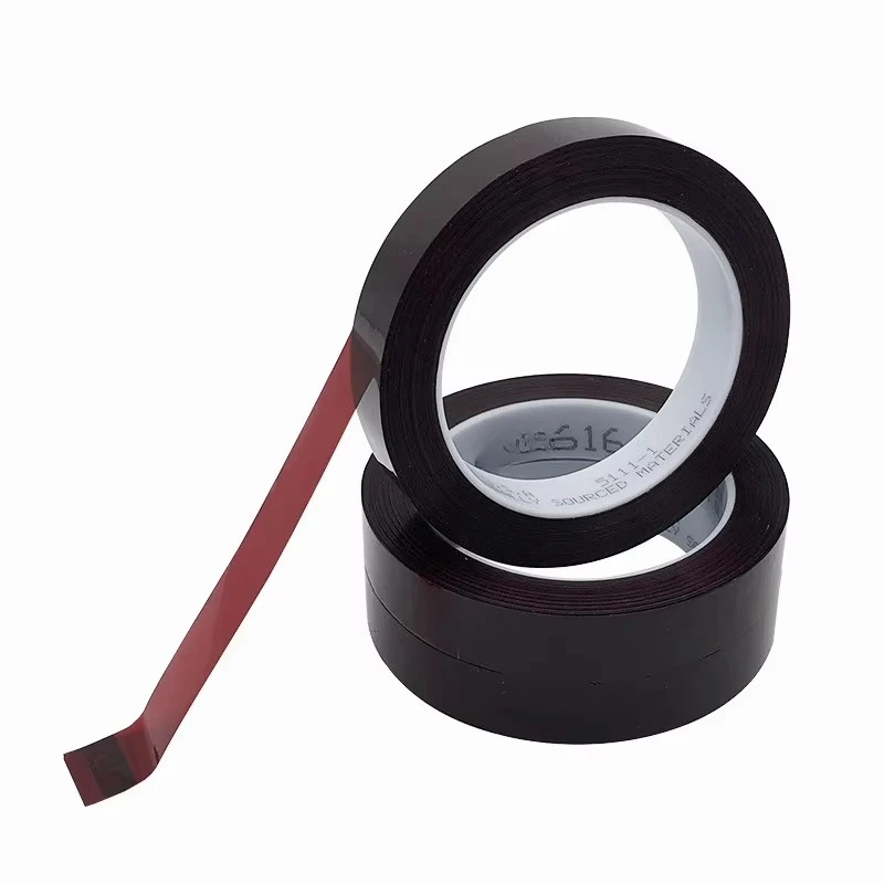 for 616 Single Sided Rubber Adhesive Blackout Tape Wine-Red Light-Shielding Film for LCD Screens