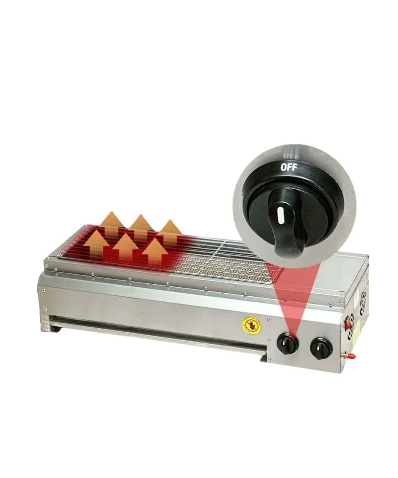 Portable Camping Barbecue Stainless Steel Barbecue Outdoor Indoor Barbecue Machine
