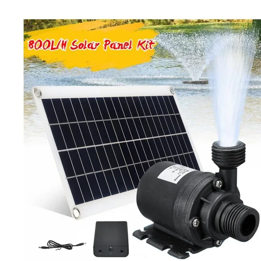 Perfect 30W12V Solar Water Pump Set, Battery Box, New Energy, Large Flow, Green and Environmentally Friendly Pumping