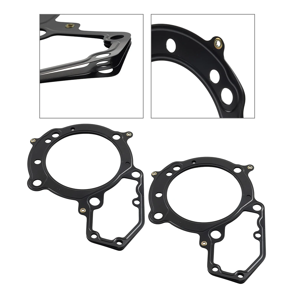 2Pcs Motorcycle Steel Cylinder Head Gasket Steel For BMW R850R 1995-1998 1996 1997 11121342592