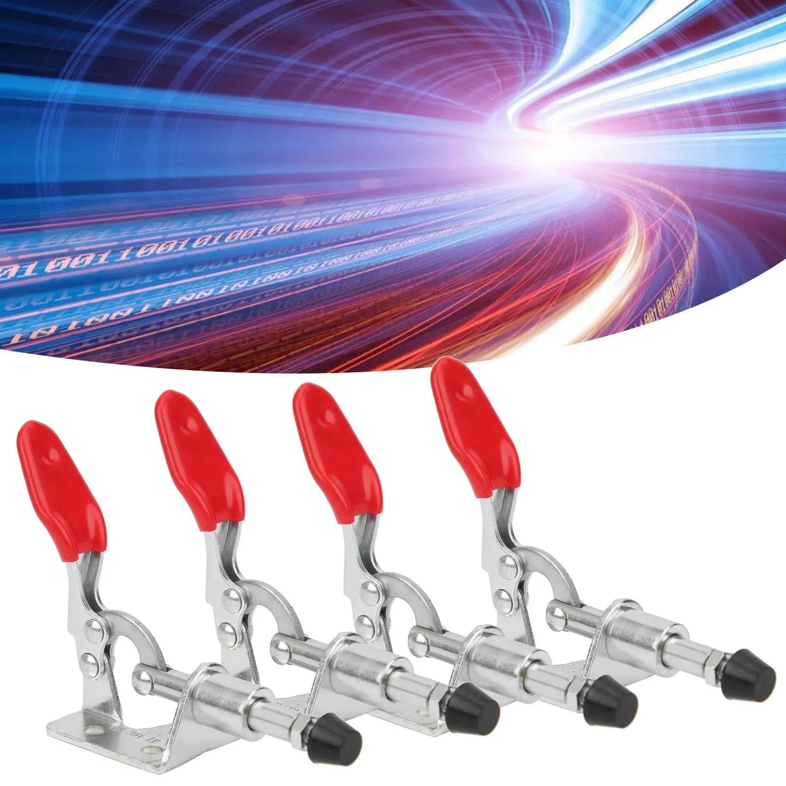 Toggle Clamp Fixed Lock Load 45kg Push‑Pull Quick Release Hand Tool GH‑301AM Toggle Clamp Fixed Toggle Clamp Hand Tool