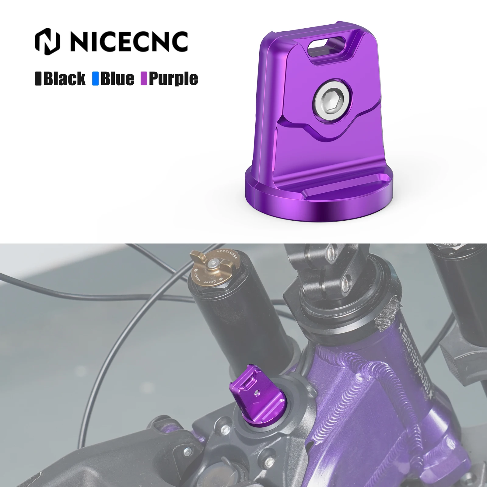

NICECNC For Surron Electric Bike Key Cover Protection Shell Case Keychain Fob Holder For 2025 2024 2023 Surron Light Bee X S L1E