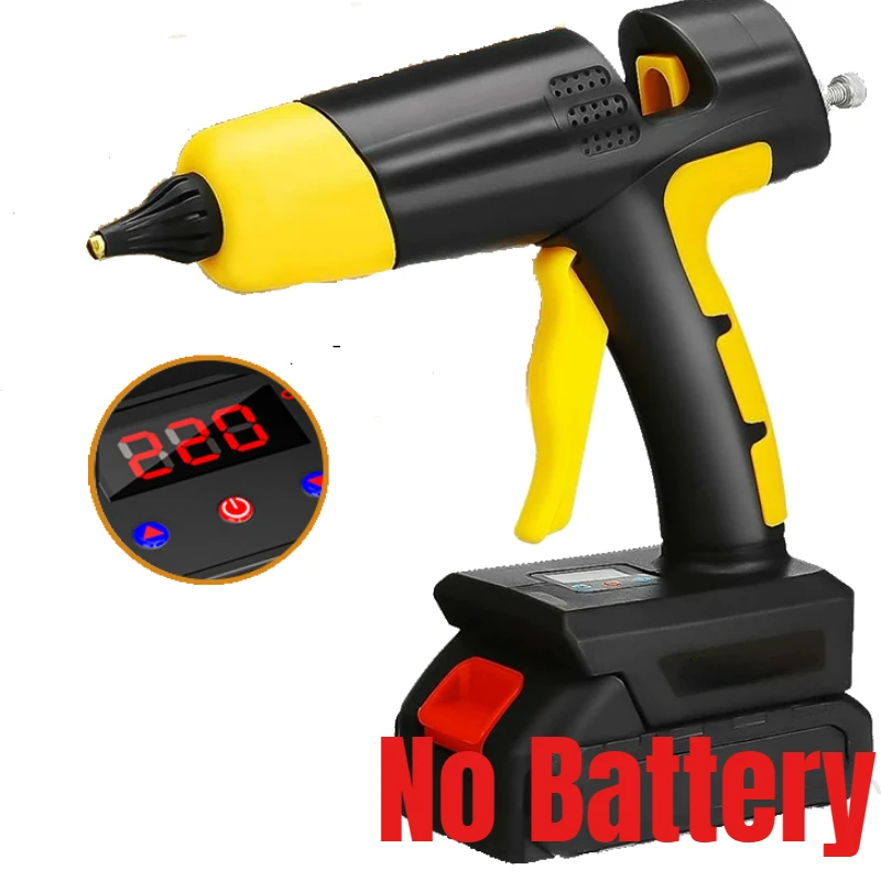 Display Battery Hot Glue Gun for Makita Temperature Control Homemade DIY Craft Car Repair Tool Cordless Professional Silicon Gun