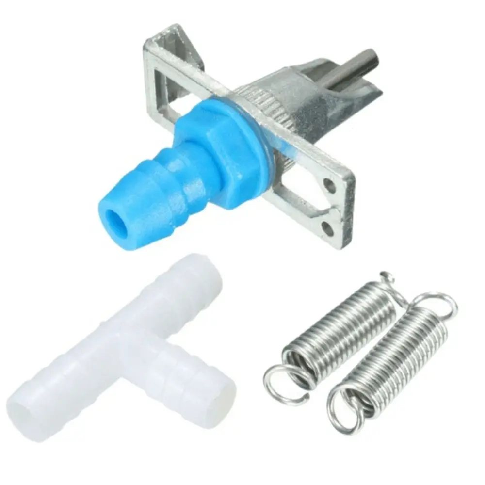 Metal&plastic Rabbit Water Drinker Nipple Double Hanging Type With Spring Water Feeder Automatic Rodents Waterer Hamster Ferret