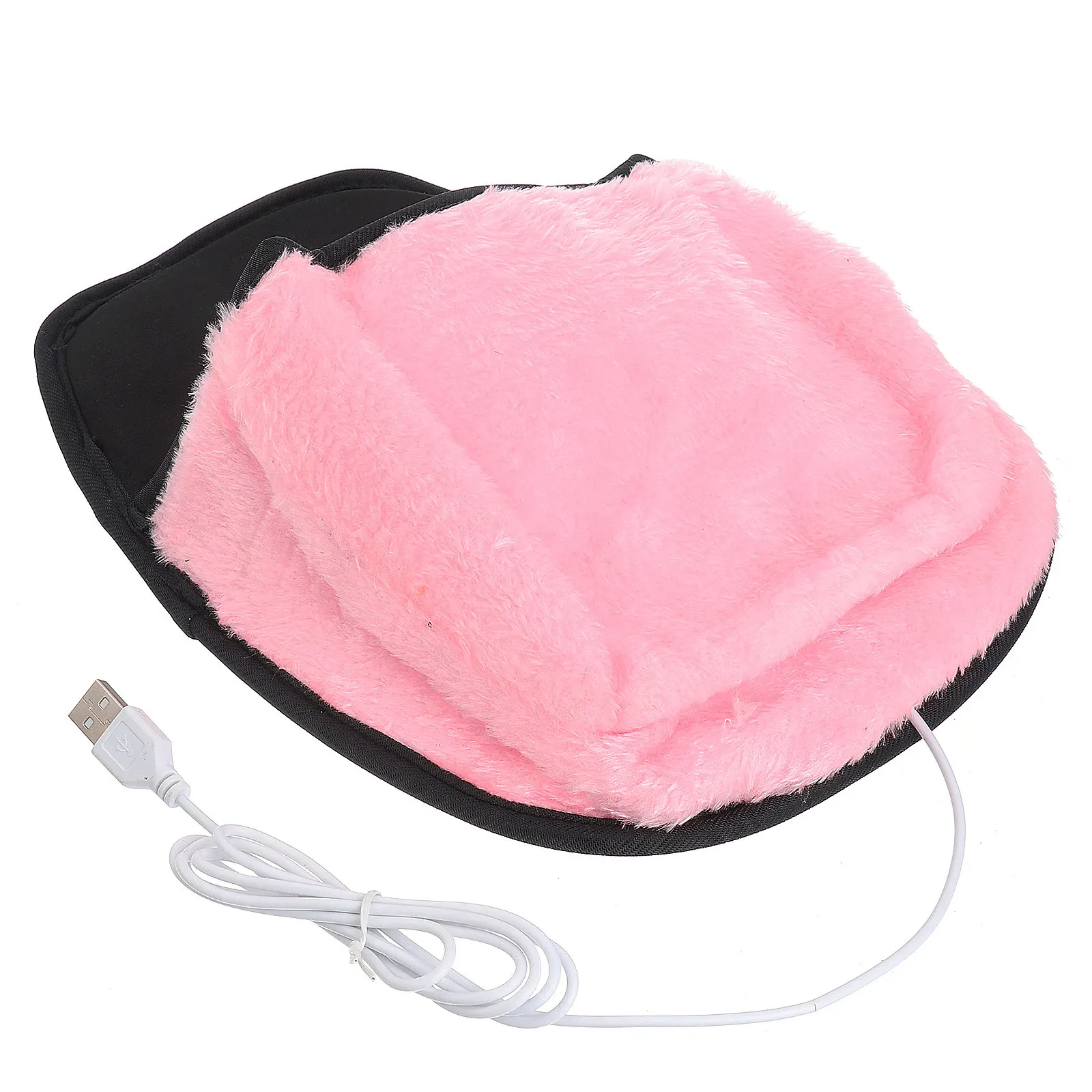 

Winter Mouse Pad with USB Heat Function Stay Warm While Working Ergonomic Support for Wrists Smooth Glide