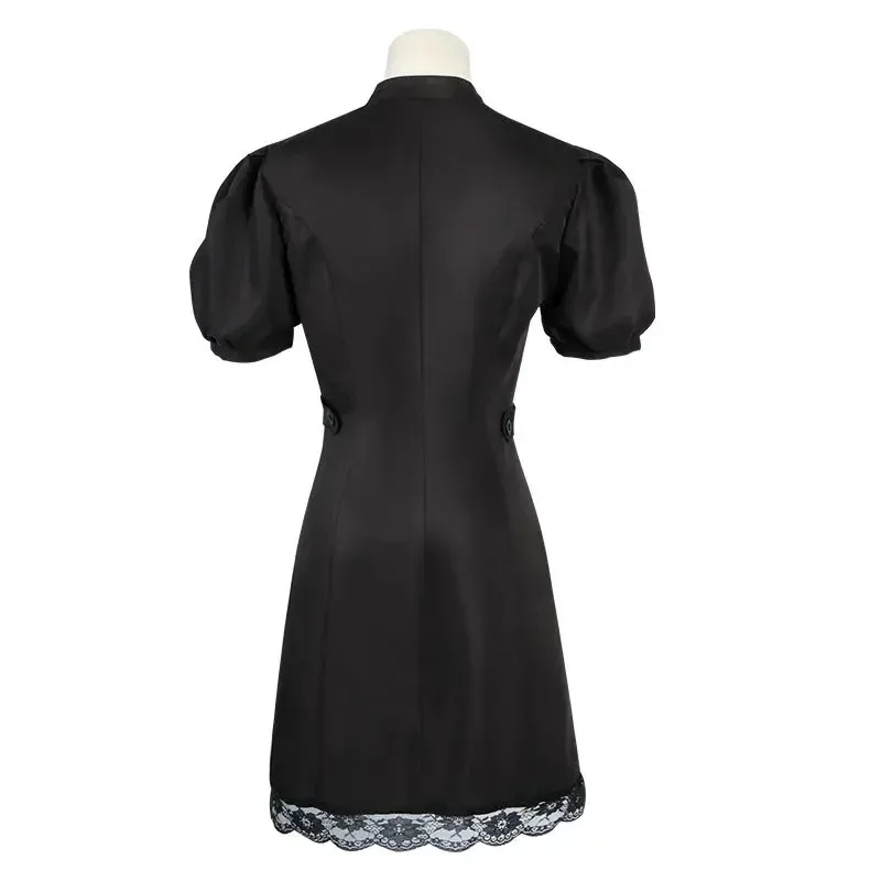 DY20Anime فستاني كيت كيتاجاوا مارين كورو شيزوكو ممرضة فستان أسود أبيض موحد بدلة حفلة الهالوين Gift25