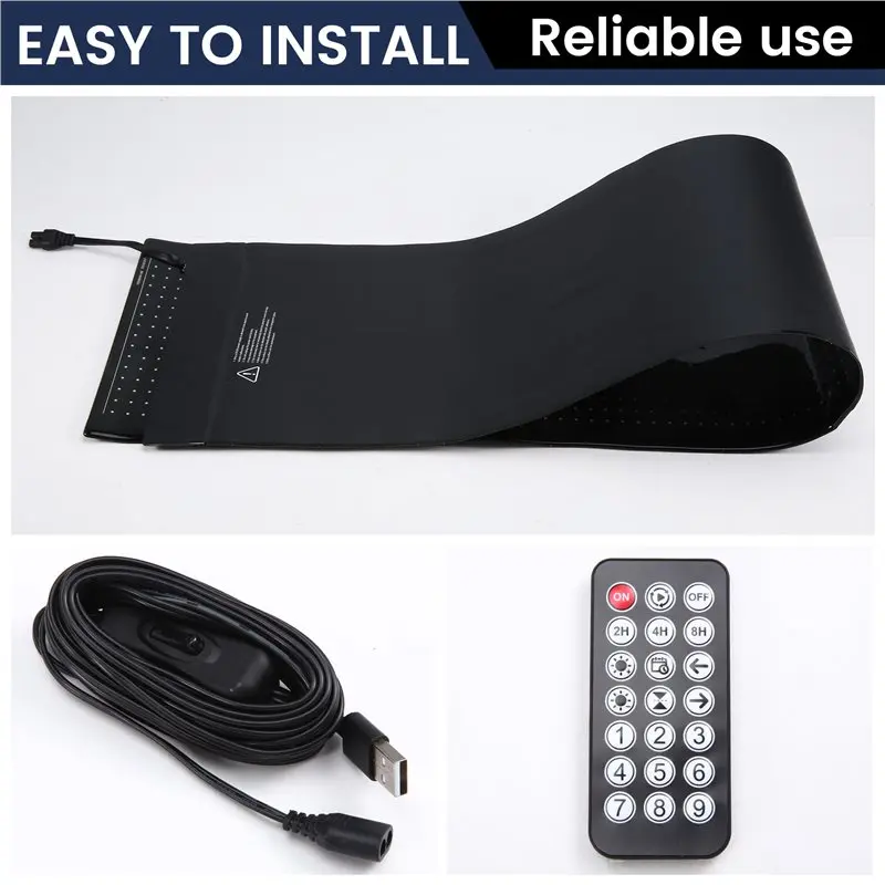 Bluetooth APP Controlled Programmable LED Scrolling Sign Bright LED Display For Text Car Christmas Advertising