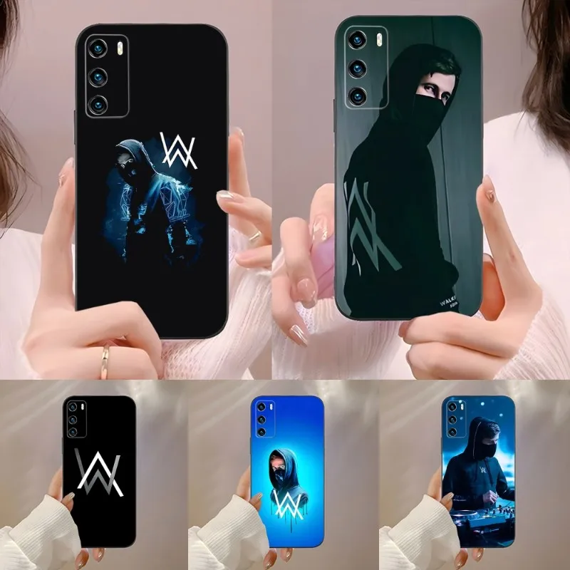 Alan Walker Phone Case For Huawei Psmart Z P30 P50 P40 P10 P20 P9 Pro Plus P8 2022 Nova 8I 8 8SE Shockproof Cover