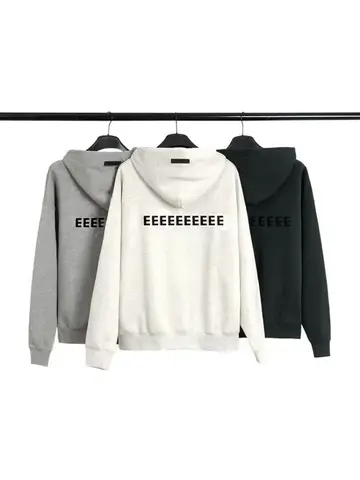 Season 8 Classic brand Men's Hoodies Luxury Design Back Plush Letter Cotton Hoodie Classic Brand Loose High Street Couple Set