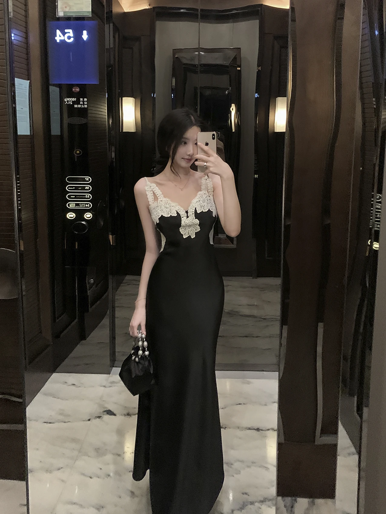 

Romantic Heavy Embroidery Lace Satin Dr Long Strapl Gown Midi Skirt Ele Women's Faion Spring Summer Autumn