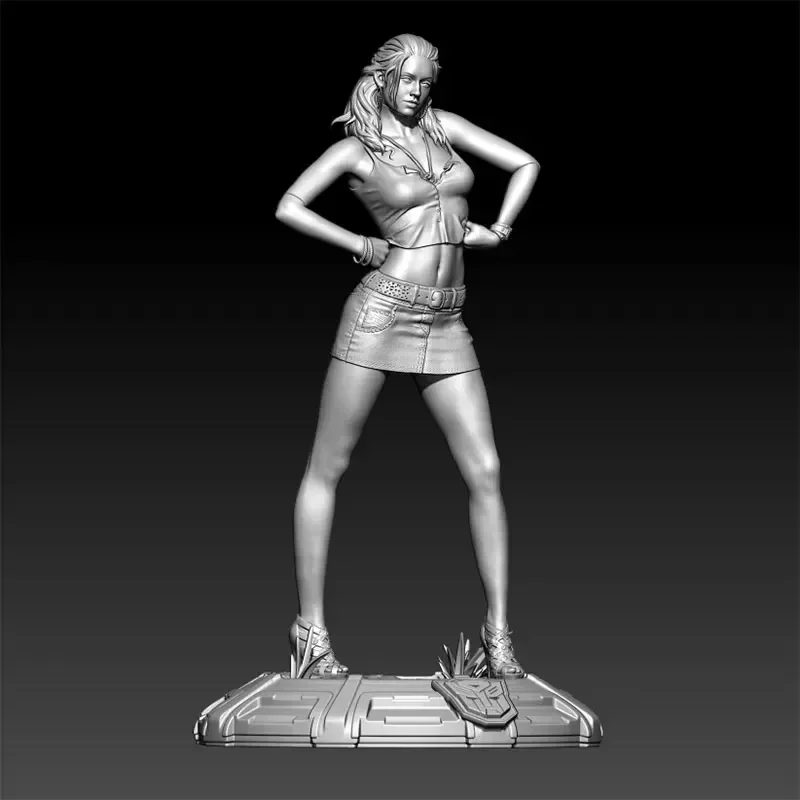 

1/24 1/18 Resin Model Movie Actress Girl Figurine Unpainted Painted 1/24 7.5cm Figurine RW-1384
