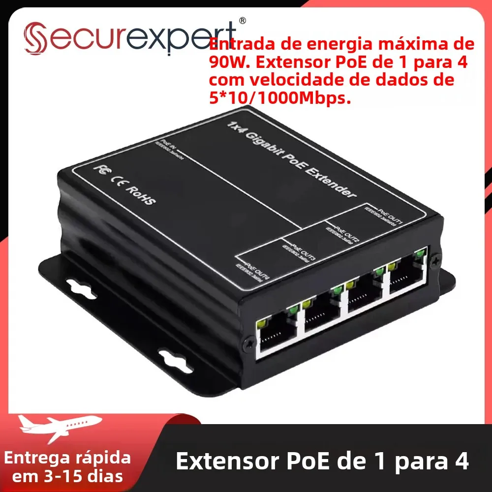 extenseur-poe-gigabit-4-ports-securexpert-repeteur-poe-90w-1000mbps-ieee8023af-at-plug-play-pour-commutateur-poe-nvr-camera-ip
