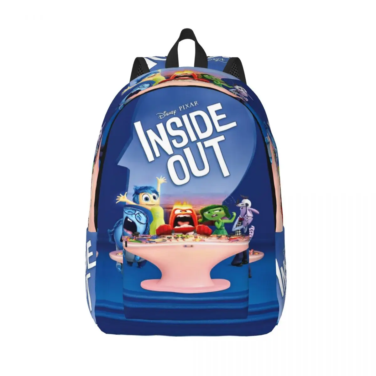 

Подростковый рюкзак Inside Out Emotions Group с карманом, студенческий деловой рюкзак с героями мультфильмов, аниме, рюкзак для мужчин и женщин, сумка на плечо для ноутбука
