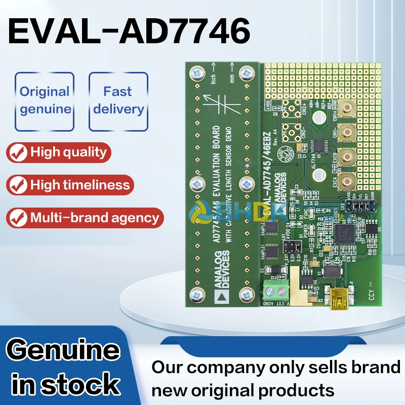 FOR ADI EVAL-AD7746 board capacitive to digital converter evaluation board for sensor signal measurement