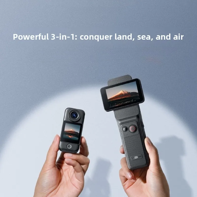 C400 Thumb Action Camera 4K Ultra-clear Night Camera Motorcycle Driving Recorder Camera