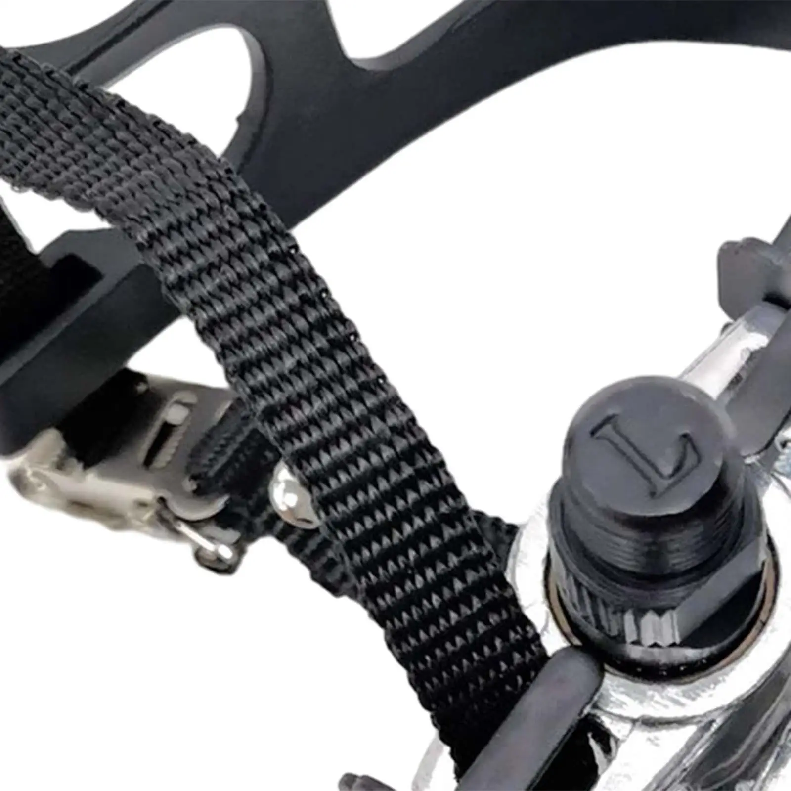 Bicycle Pedals with Clips and Straps 9/16\