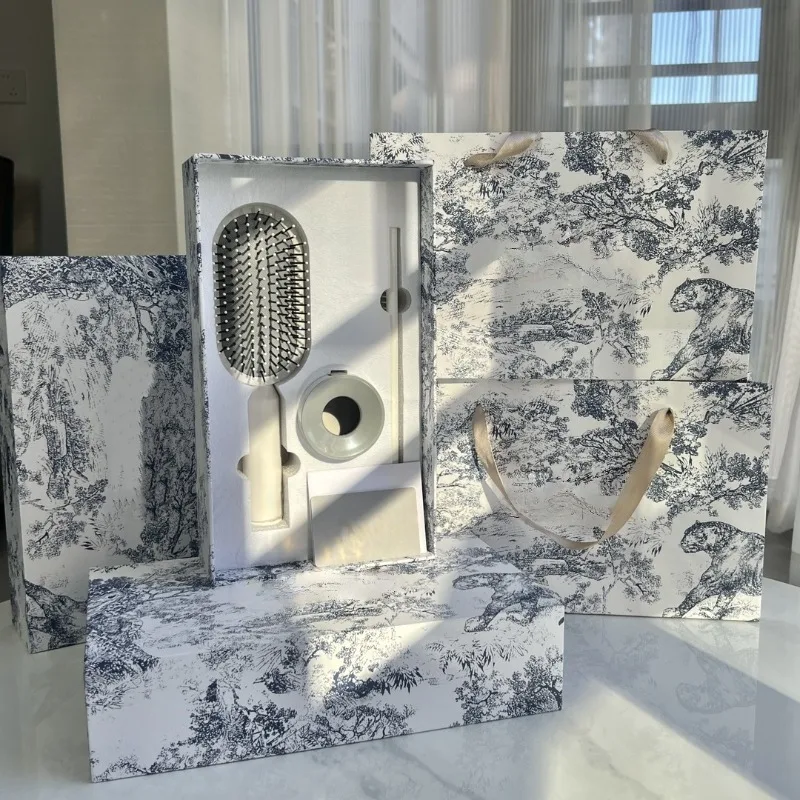

Relaxes Scalp D Series Comb Luxury Stylish Air Cushion Comb Smooths Hair Massages Scalp Holiday Gift Essential Comfortable