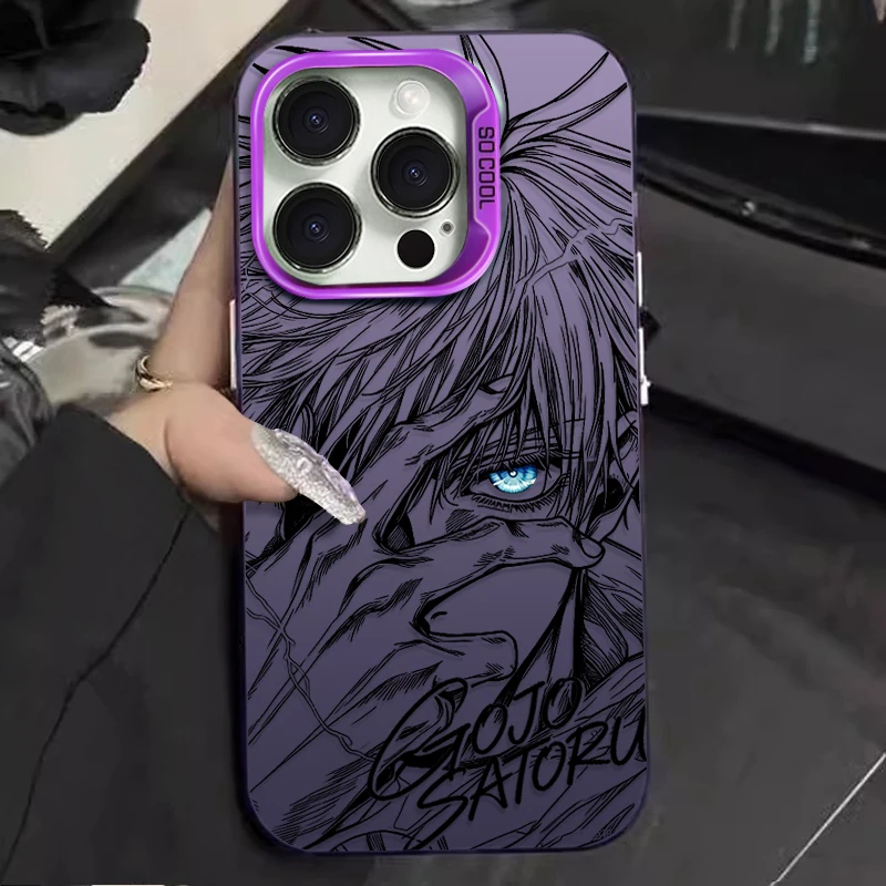 Gojo Satoru Signature New Phone Case for IPhone 17 16 15 14 13 12 11 Pro Max Plus 17 Air 16E X XR XS Max Shockproof Back Cover