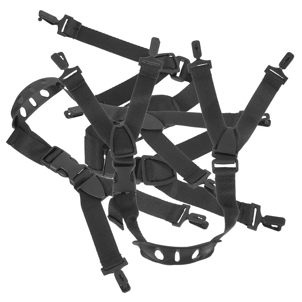 

3pcs Hat Wear-Resistant Strap Adjustable Safety Strap For Construction Accessory Wear-Resistant