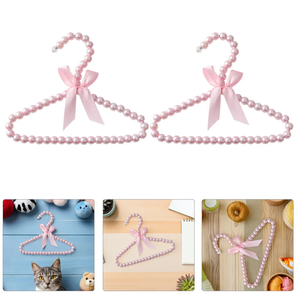 

5Pcs Kids Hangers for Clothes Premium Quality Pet Garment Rack Anti-Slip Shoulder Protection Perfect for Closet Organization