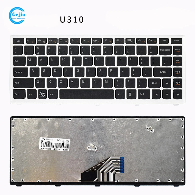 New Laptop Keyboard For LENOVO IdeaPad U310 U410 U410A Z460A U460 U460A Z460 Z460A Z460G Z465 Z465A  Z465G