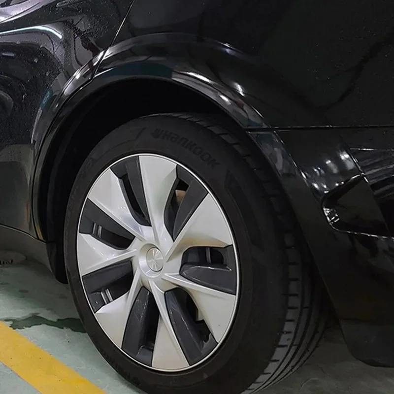 High Quality Carbon Fiber 10PCS Black Pattern Wheel Arch Flares Body Kit Exterior Accessories
