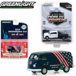 Greenligh 1:64 Volkswagen Type 2 Panel Van - Independence Day 2019 (Diecast Car) SAL Small Packet toy