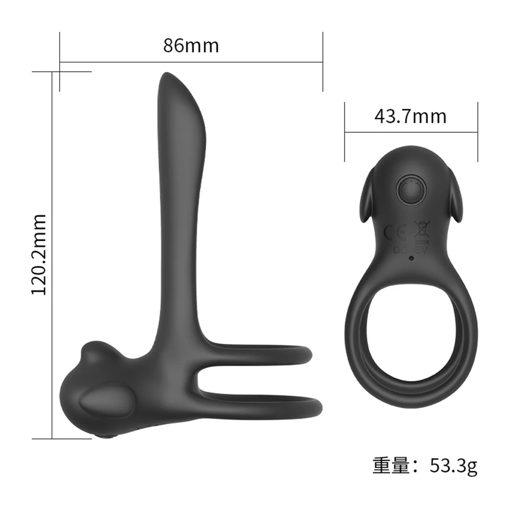 Penis Ring Vibrator Wireless Remote Control Sex Toys Cock Ring Delay Ejaculation Vaginal Massager Sex Tooys for Men Male Sexy 18