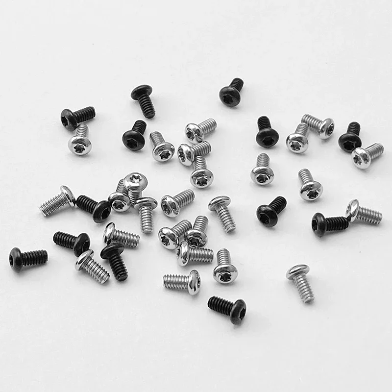 10pcs US Thread 2-56 Stainless Steel Screws T6 Plum Screws for Pocket Folding Knife Spider \\ EMS \\ XM18 / Butterfly / ZT Винты