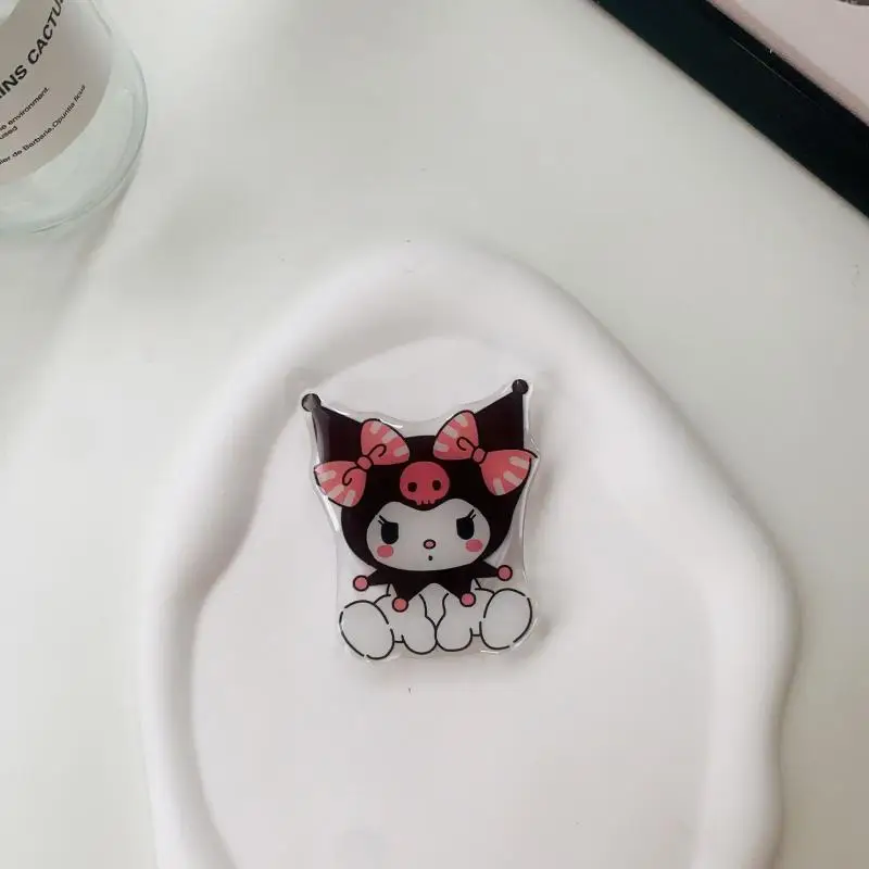 Kawaii sanrio kuromi cinna moroll meine melodie handy griff cartoon handy desktop halterung handy ständer halter