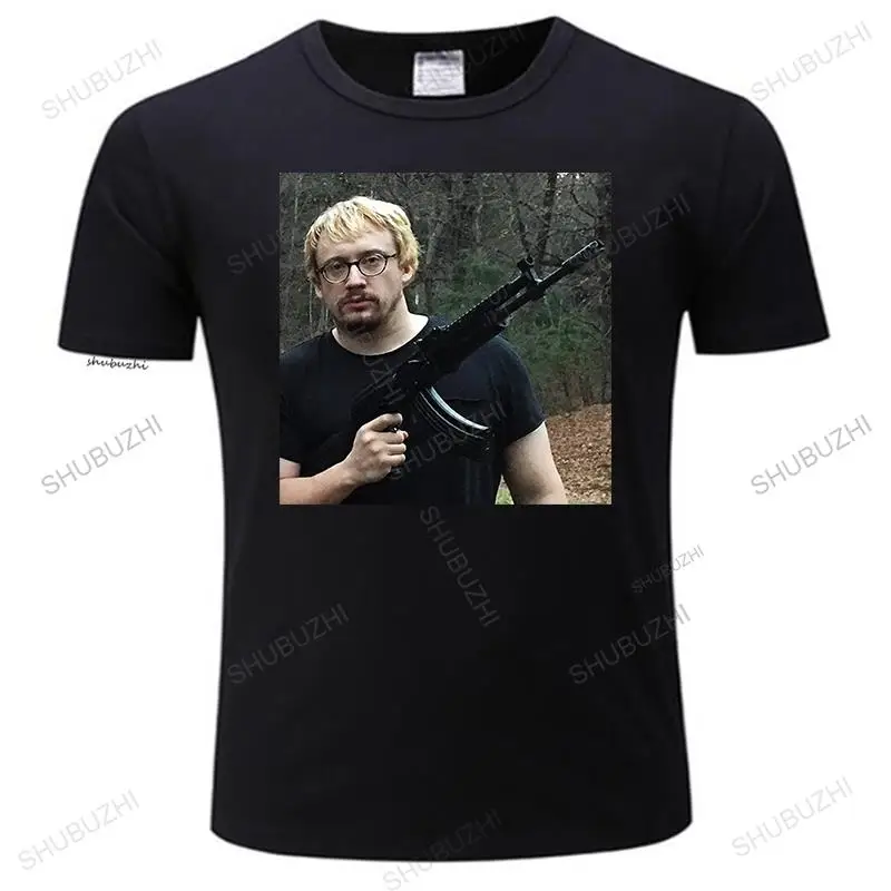 Recién llegado, camisetas informales de algodón para hombre, camiseta para hombre Sam Hyde Shooter, divertida camiseta estampada, camisetas para hombre, camisetas de verano