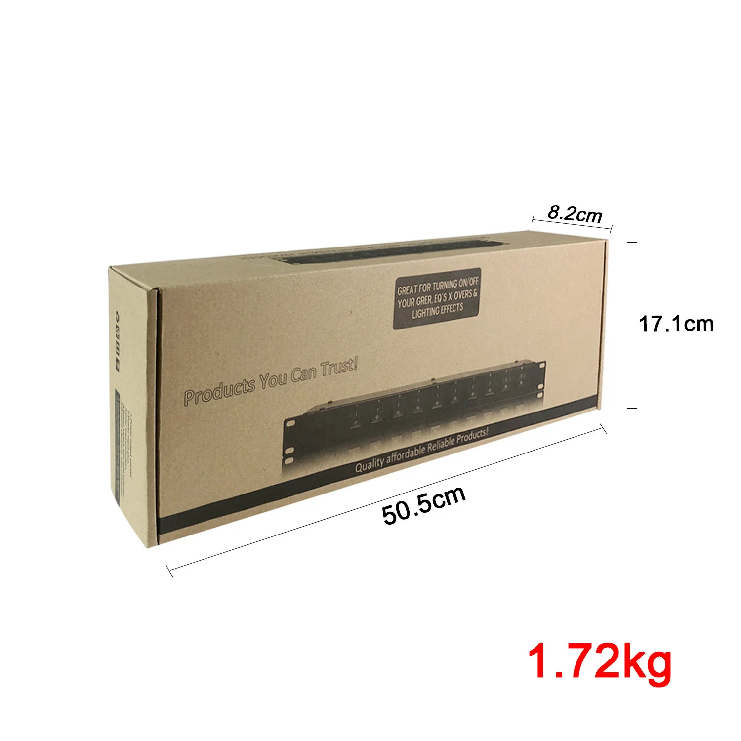 Yuhai-1016 Professional 10 Channel High Power Equipment Power Supply Controller Independent Air Switch Power Sequencer