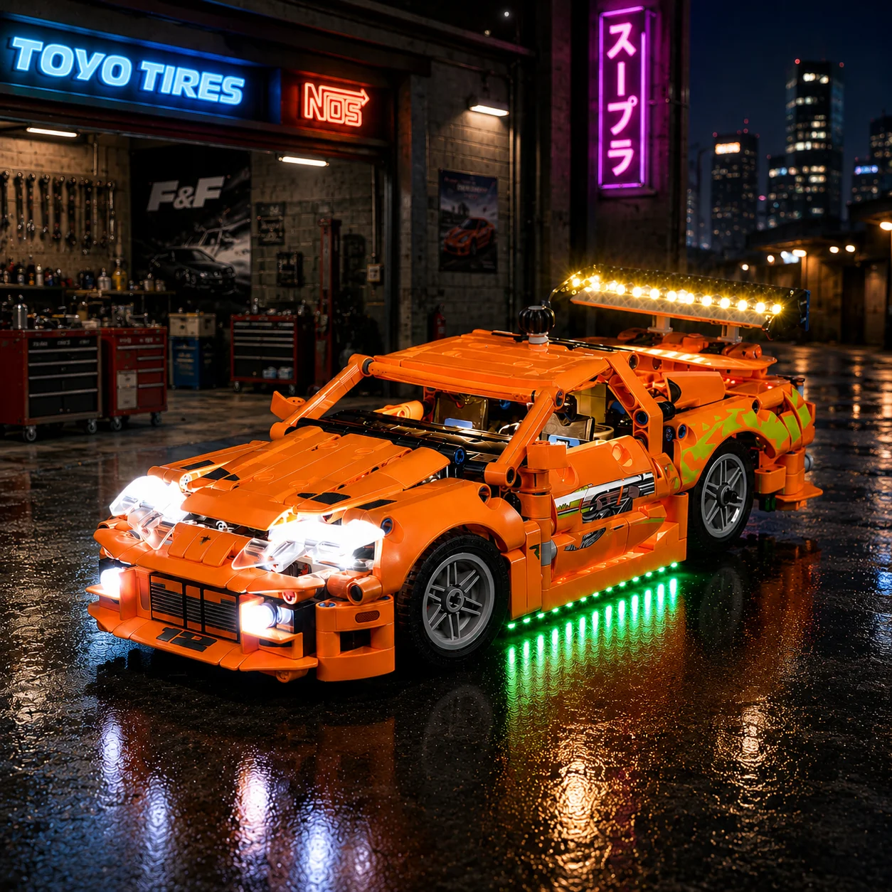 Lighting Mcqueen Wall Decor - HPROSPER 5V LED-Licht (kein Modell) für