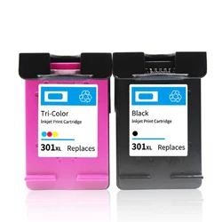 301 Cartridges Combo Pack 301XL Cartridges Black and Colour Remanufactured for HP 301 XL for Envy 4500 5530 5532 HXBE