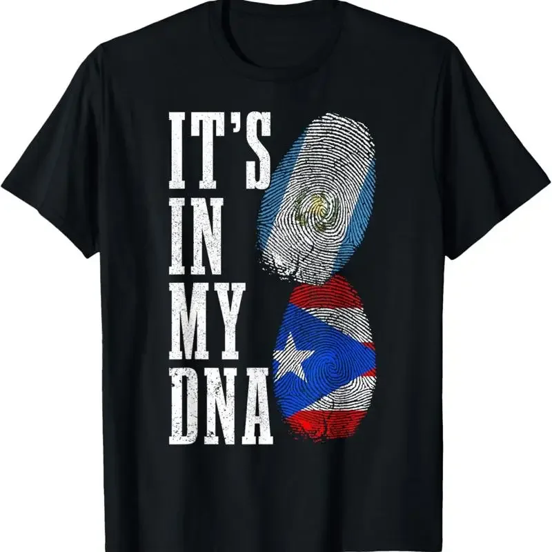 Guatemala Puerto Rico Dna Guatemalan Rican Flag Pride T Shirt
