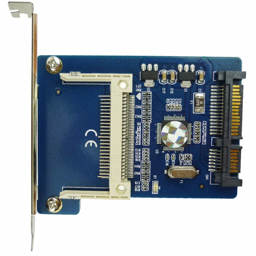 CF TO Sata converter CF Compact Flash Merory Card to 2.5 22Pin converter Adapter Compact Flash Serial ATA HDD Hard Disk Card