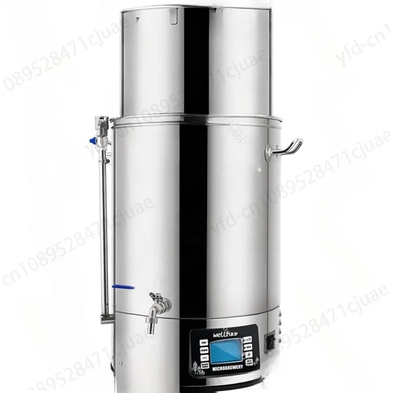 40L 60L Stainless Steel All In One Home Beer Brewing System Equipment Electric Mash Tun Micro Brewery craft Beer machine