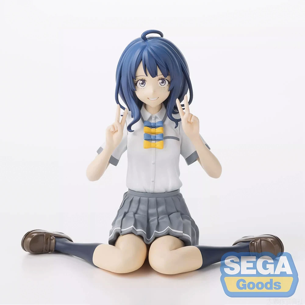 SEGA Too Many Losing Heroines! Yanami Anna Premium Perching Figure Original Bishoujo Anime Figure Model Toy Collectible Doll