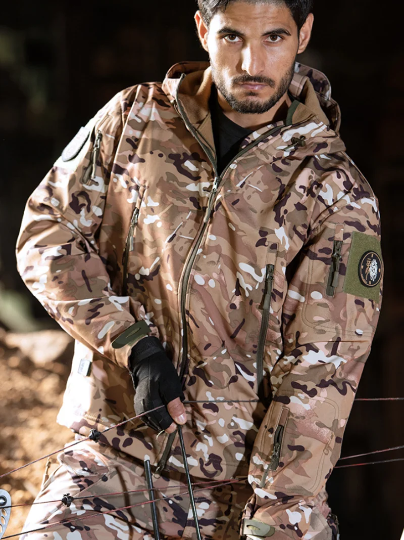 5XL 6XL 2025 Uniform Russian Camouflage Tactical Clothes Men Assault Suit Outdoor Hiking Hunting Working Clothing Equipment