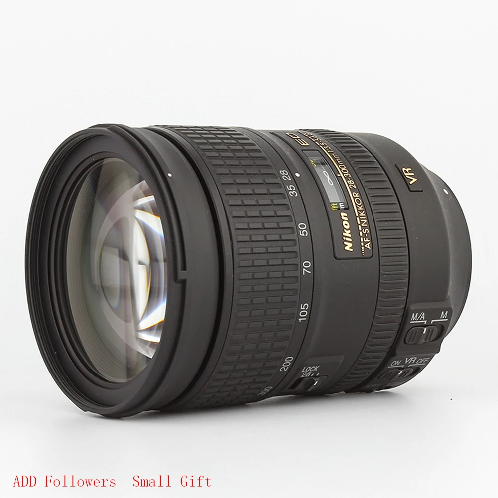 Nikon AF-S FX NIKKOR 28-300mm f/3.5-5.6G ED Vibration Reduction Zoom Lens with Auto Focus for Nikon DSLR Cameras