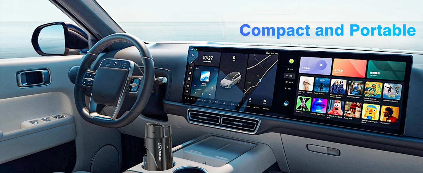 J1772 EV-Adapter, max. 80 A, 250 V, Tesla auf J1772-Ladeadapter, kompatibel mit Tesla Wall Connector Destination Charger Type1 EVs – Detail 7