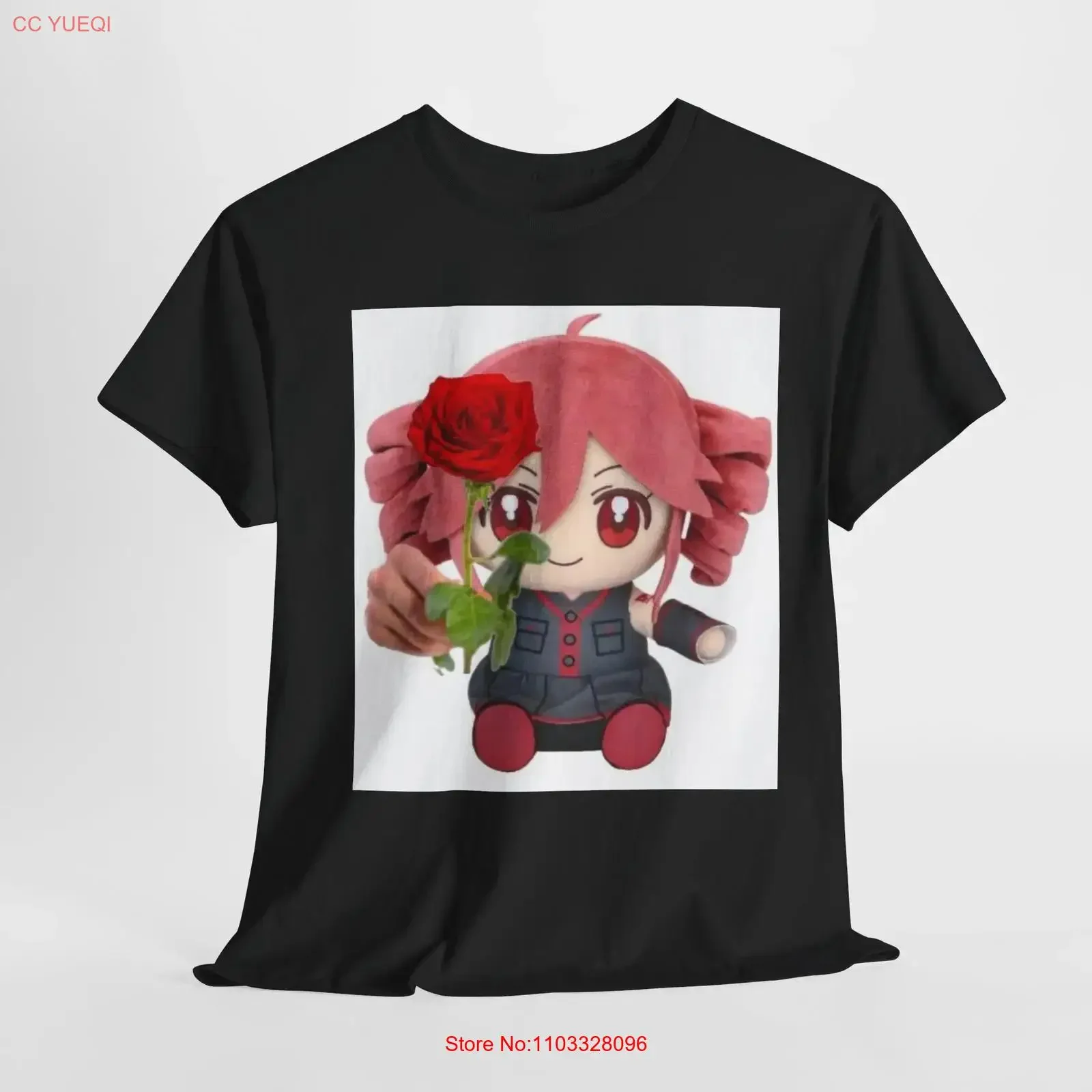 カサネテトローズミームボーカロイドアニメぬいぐるみ-tシャツヴィンテージ洗浄スタイリッシュなグラフィックユニセックスストリートデザイナー服