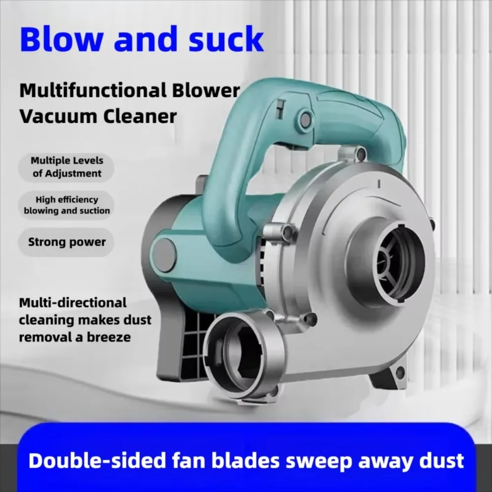 Industrial Dual Blow And Vacuum Cleaner High Suction Construction Dust Collector For Wall Putty Sanding Decoration Work