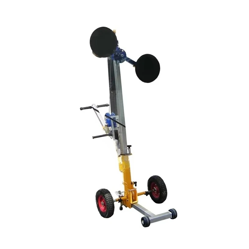 

Vacuum glass mobile trolley, multi-suction cup