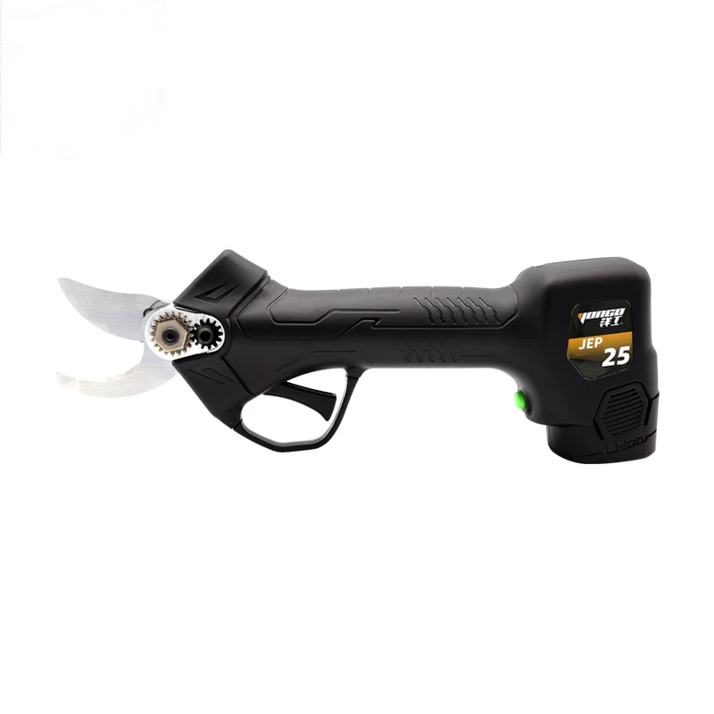 powered cordless electric pruning operated tree prunner cutting scissors pruner shears