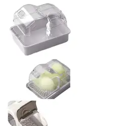 Caja de arena cerrada extra grande con anti-salpicaduras y olores