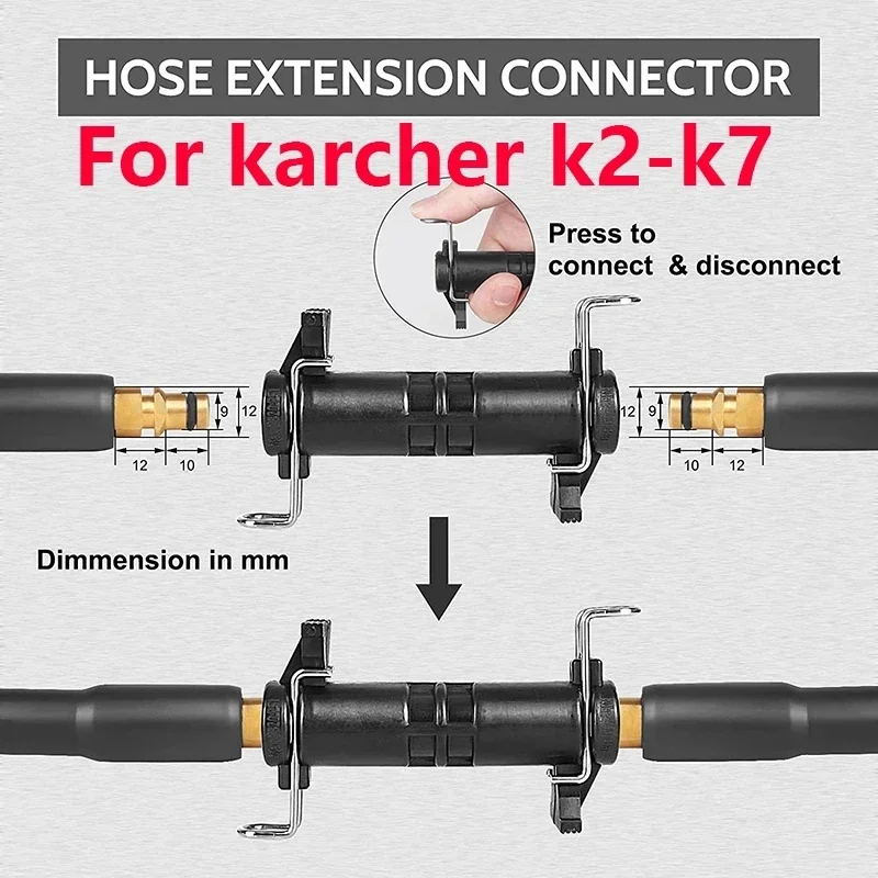 Wąż do myjki wysokociśnieniowej Przewód do myjni samochodowej Wąż do czyszczenia wody Wąż do czyszczenia ciśnieniowego Karcher K2 K3 K5 K7