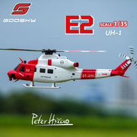 Goosky Legend E2 GPS 2.4G 6CH UH-1Y TOF Altitude Hold Dual Brushless Direct Drive Motor 1:35 Scale RC Helicopter Rtf/Bnf