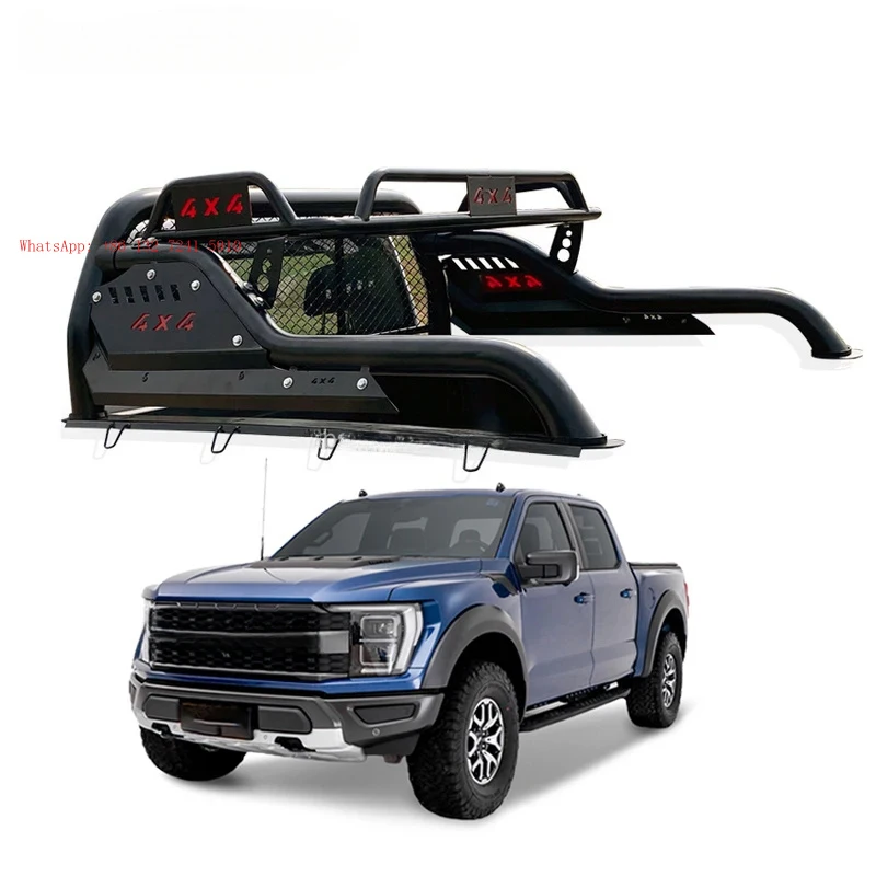 

Factory direct of high-strength carbon steel roll cages, with anti-deformation structure, suitable for pickup truck safety modif