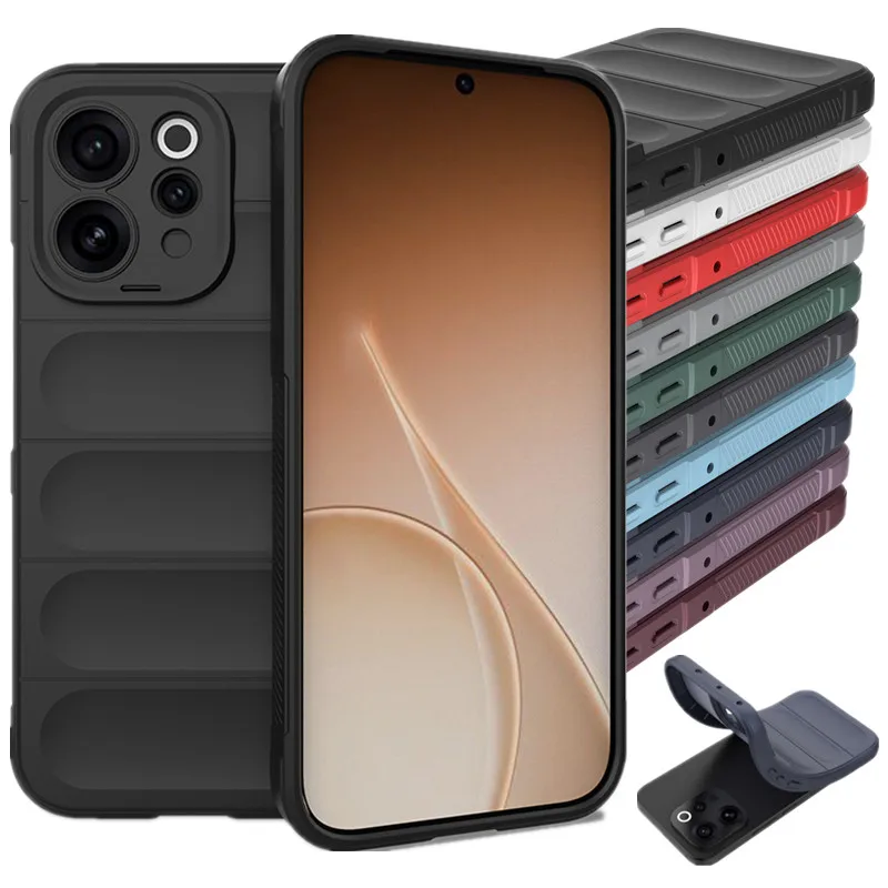 Soft Skin Feeling Flexible Silicone Case for Vivo V70 5G Pro